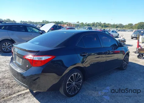 2016 Toyota Corolla S Plus из США, поврежденный, VIN 2T1BURHE7GC509228